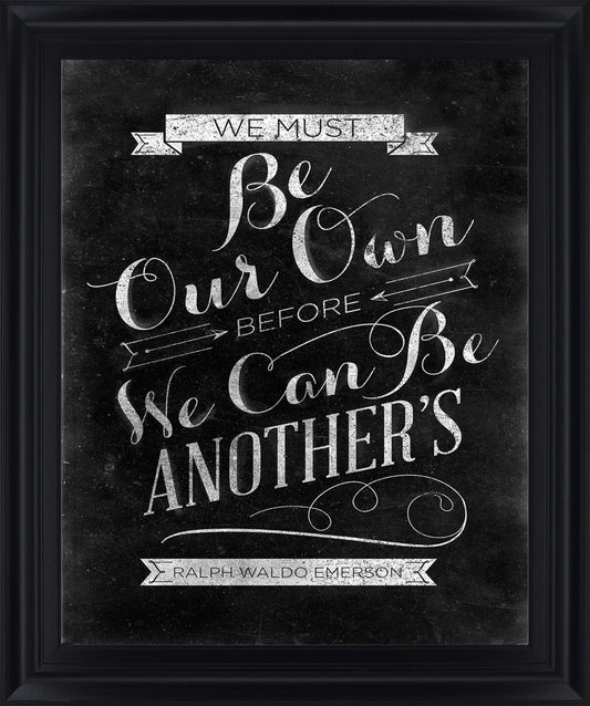 Chalked Whimsy - 28" x 34" Framed Wall Art