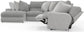 Abraxas - 6 Piece Reclining Sectional