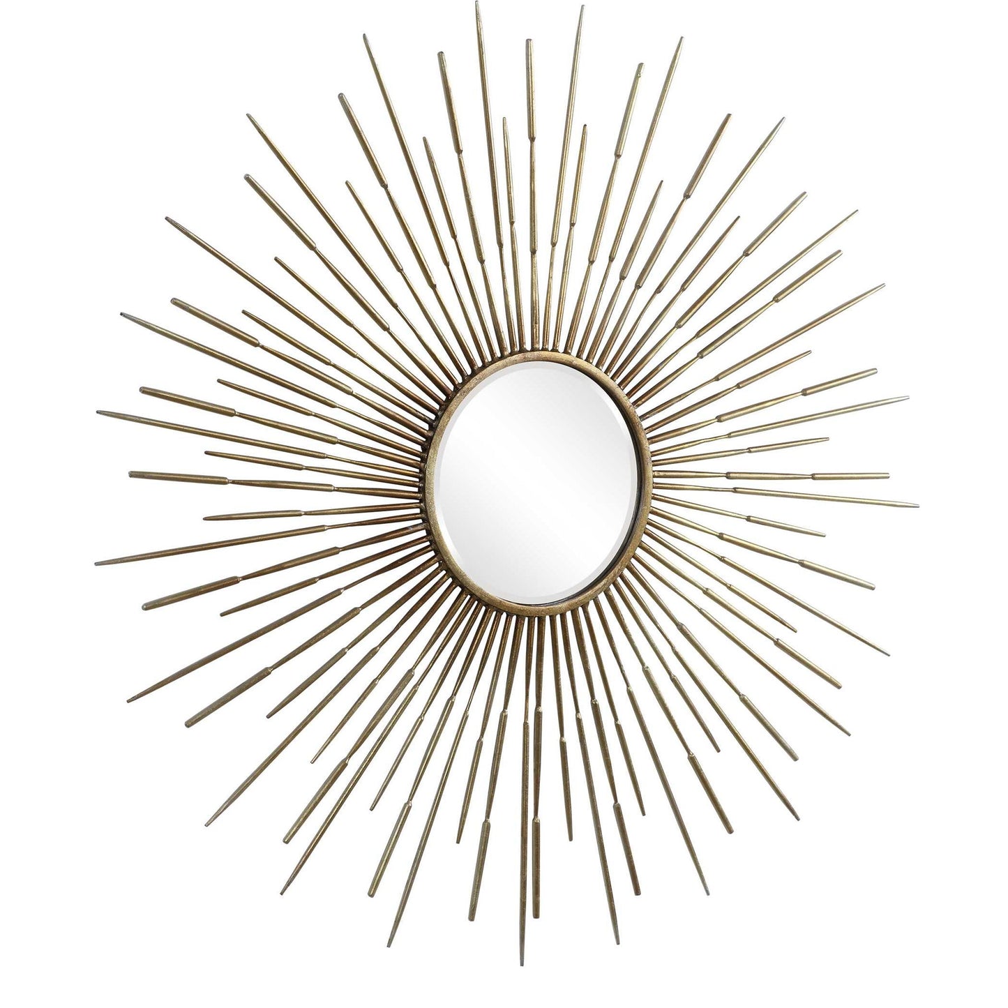 Golden - Rays Starburst Mirror - Gold