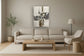 Urban Textures Fusion - 36" x 48" Framed Wall Art - Gray