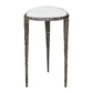 Arnold - Marble Accent Table - Bronze,White