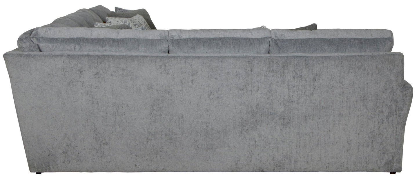 Glacier - Sectional With Cocktail Ottoman