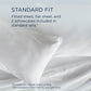 Linens - Tempur Classic Cotton Sheet Set - Cool Gray