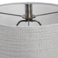 Zahlia - Ceramic Lamp - Aged Gray