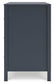 Simmenfort - Six Drawer Dresser - Navy Blue