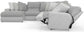 Abraxas - 6 Piece Reclining Sectional