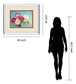 Summer Fun By Atria C. Mirrored Frame - Pink