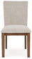 Kraeburn - Dining Upholstered Side Chair (Set of 2) - Beige / Brown