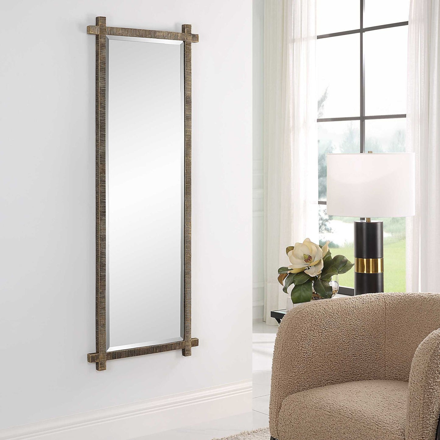 Abanu - Ribbed Dressing Mirror