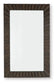 Advin - Accent Mirror - Dark Brown
