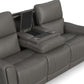 Carter - Power Reclining Sofa With Console & Power Headrests & Lumbar