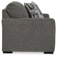 Gardiner - 2 Pc. - Chair And A Half, Ottoman - Pewter