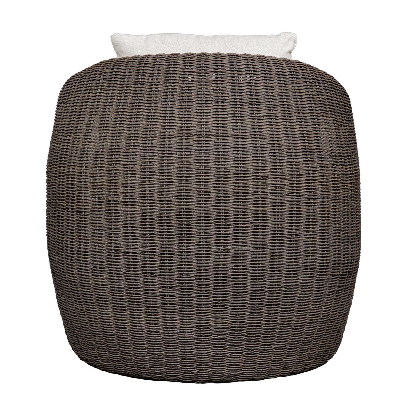 Tropic - Outdoor Lounge Chair - Brown / White