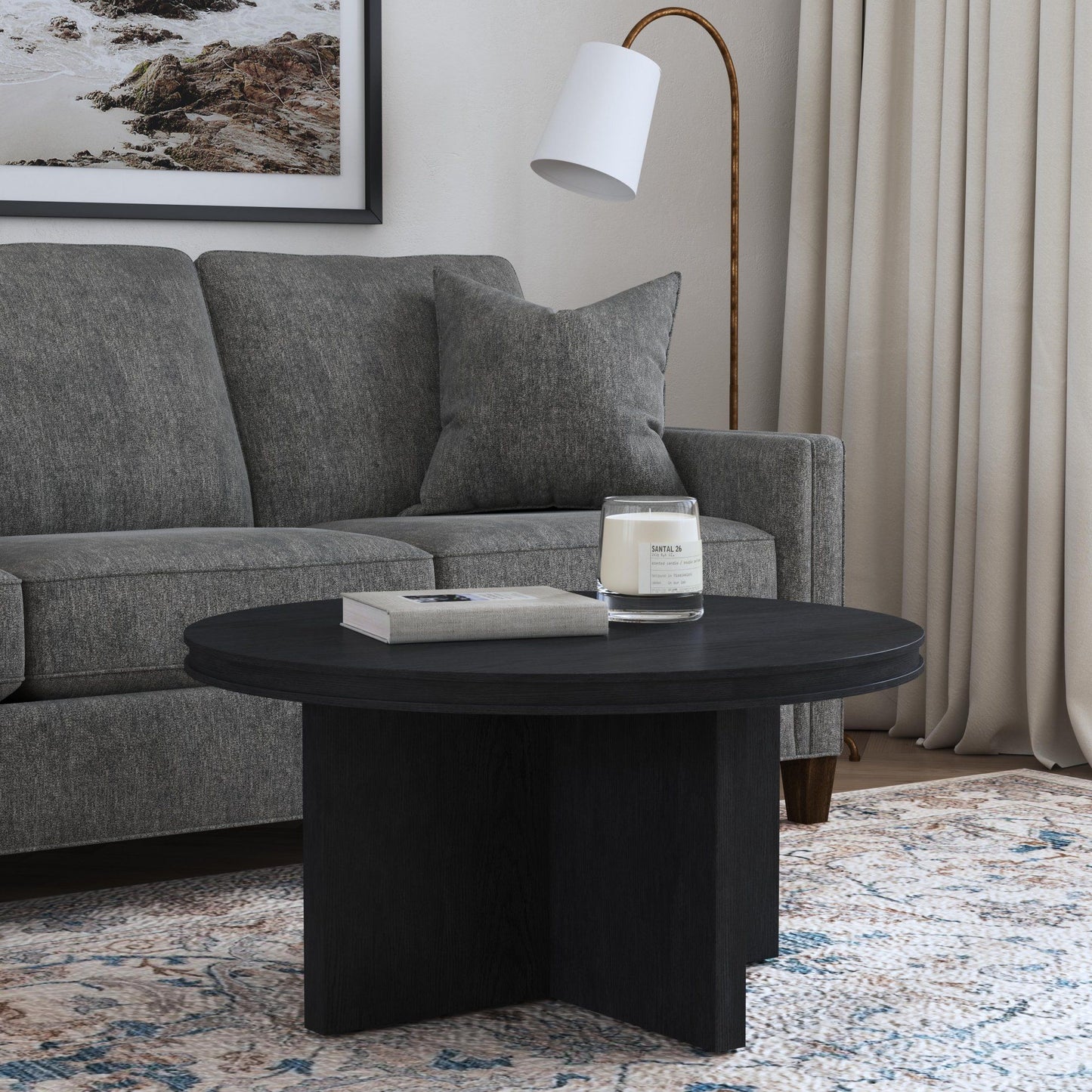 Waterfall - Round Coffee Table