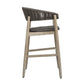 Dermott - Outdoor Counter Stool - Brown / Dark Gray