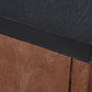 Kallari - Chair Side End Table - Warm Brown / Black