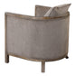 Viaggio - Chenille Accent Chair - Gray