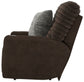 Zen - Power Recliner With CR3 Heat / Massage / Zero Gravity - Chocolate
