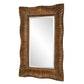 Emerson - Scalloped Antique Gold Mirror