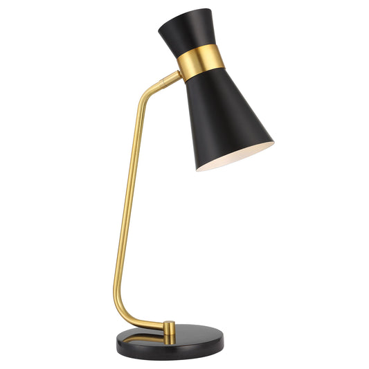 Desk Lamp - Gold & Black