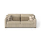 Milo - Fabric Two-Cushion Sofa With Nailhead Trim