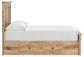 Makidern - Panel Storage Bed With Under Bed Storage Unit