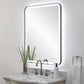 Crofton - Lighted Large Mirror - Black