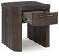 Neo - Square End Table - Rich Brown