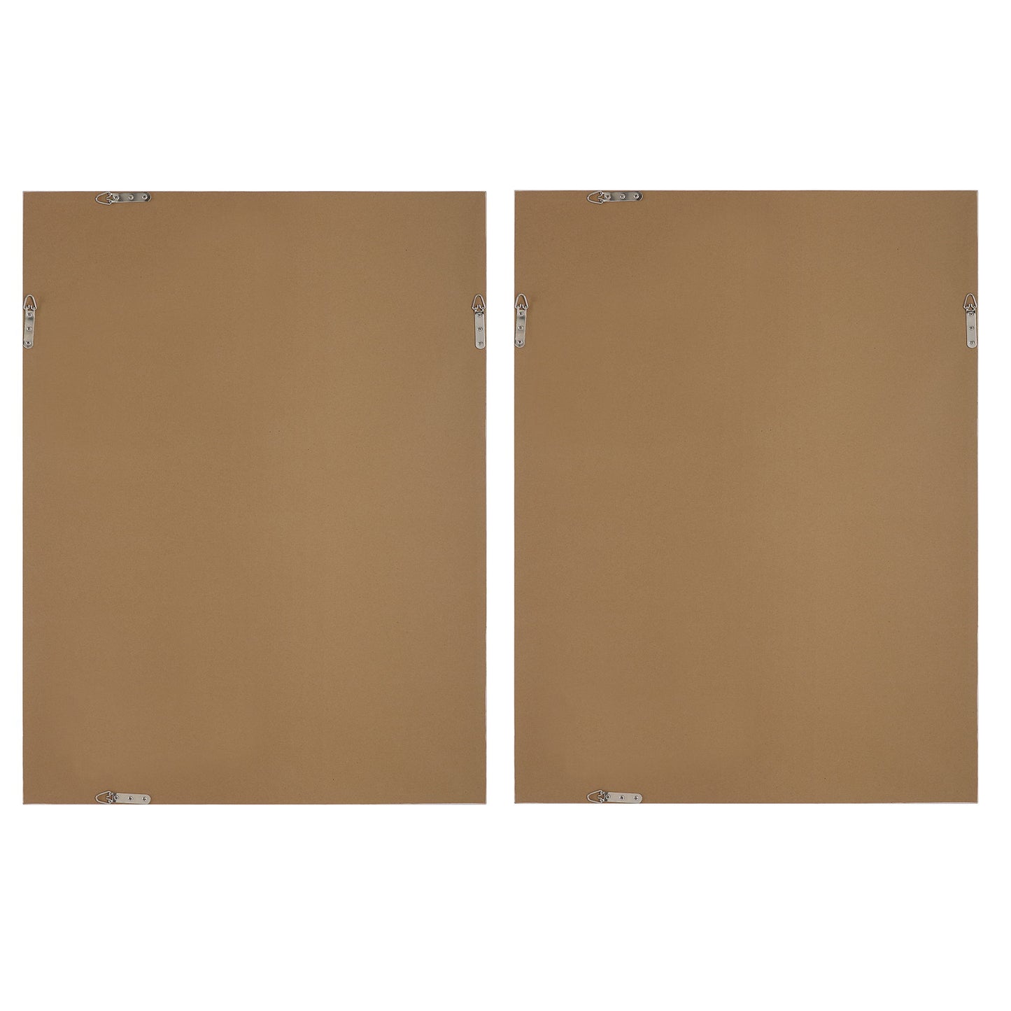 Seabreeze - Abstract Framed Canvas Prints (Set of 2) - Light Blue