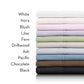 Brushed Microfiber - Short Queen Bed Sheet - White