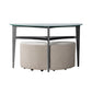 Capri - 3 Piece Table Set - Espresso