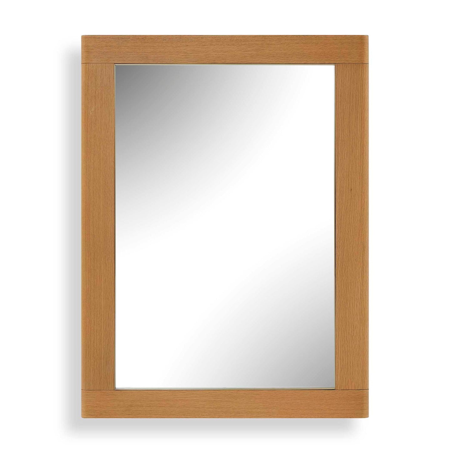 Bishop - Gunstock Oak Mirror - Woodtone