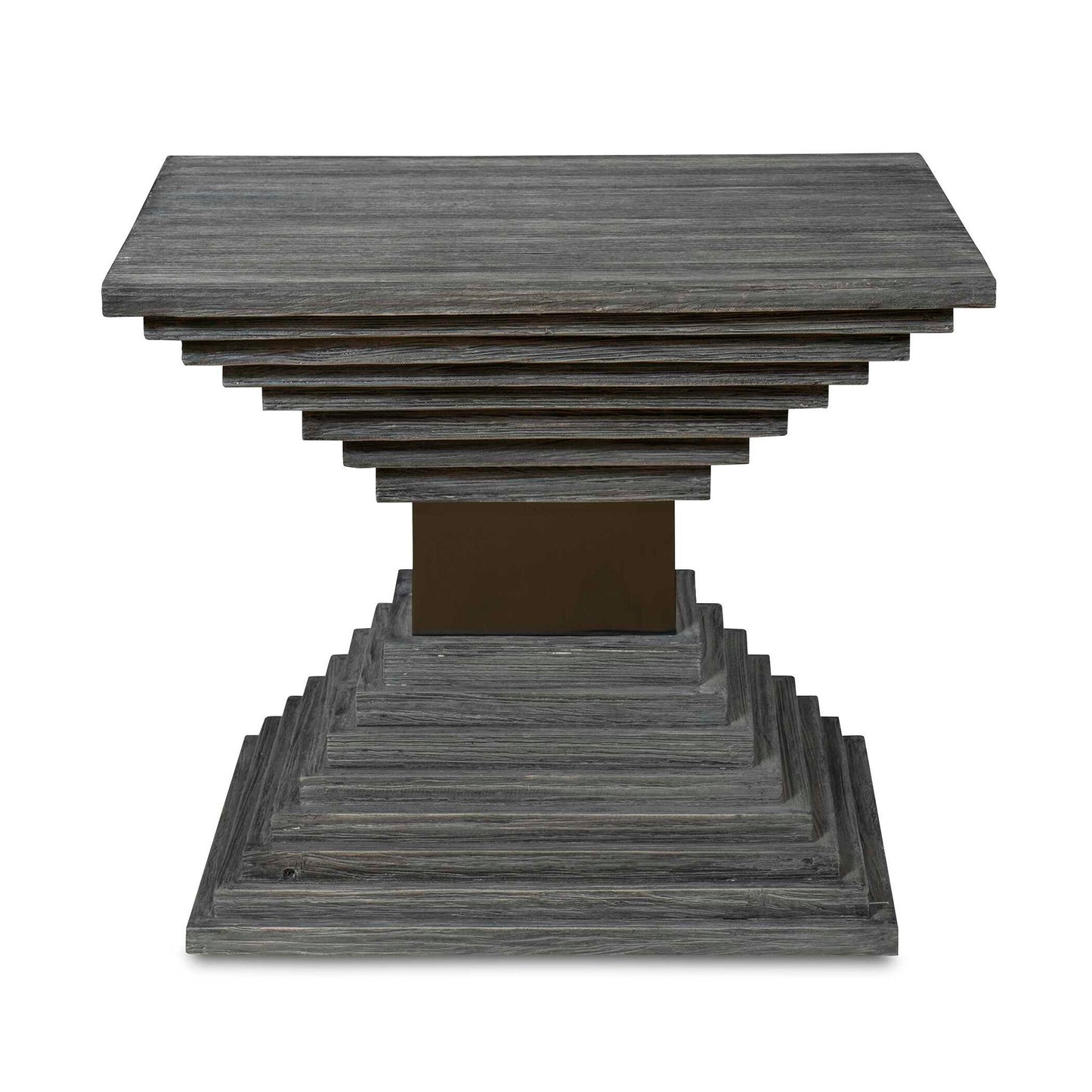 Andes - Wooden Geometric Accent Table