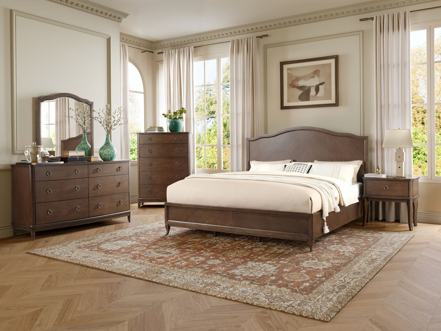 Bellevue - Nightstand - Whiskey Brown