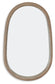Aarilynn - Accent Mirror - Antique Brown