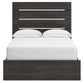 Hollivern - Panel Bed With Storage