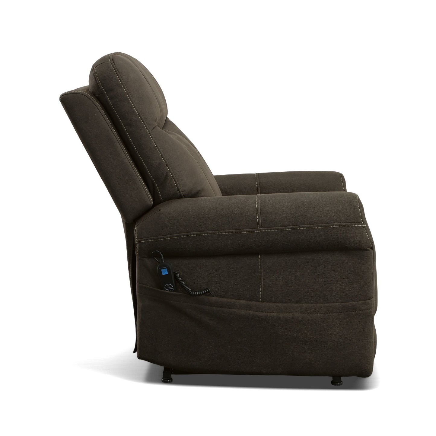 Jenkins - Power Lift Recliner With Right-Hand Control & Power Headrest - Bark
