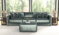 Remington - Modular Sofa And Cocktail Ottoman - Pine