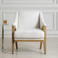 Evolve - Fabric Accent Chair - White