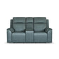 Vernon - Power Reclining Loveseat With Console, Power Headrests, Lumbar, Heat & Massage