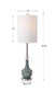 Piers - Mottled Buffet Lamp - Blue