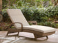 Laguna Heights - Chaise Lounge With Cushion - Beige