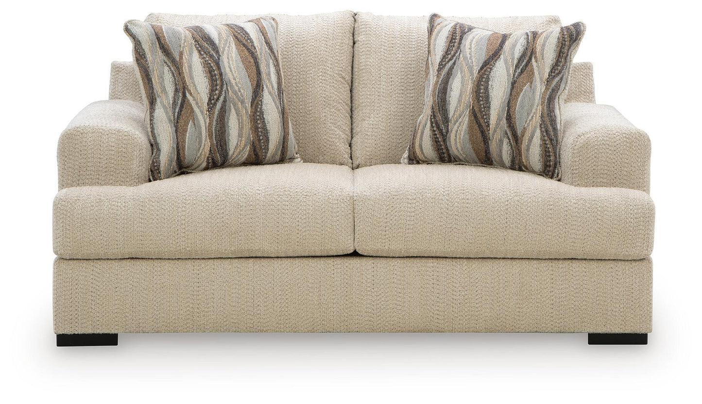 Lofwood - 2 Pc. - Sofa And Loveseat - Oatmeal