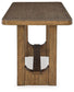 Cabalynn - Rectangular Dining Room Counter Table Set