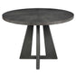 Pulsar - Round Walnut Dining Table - Gray