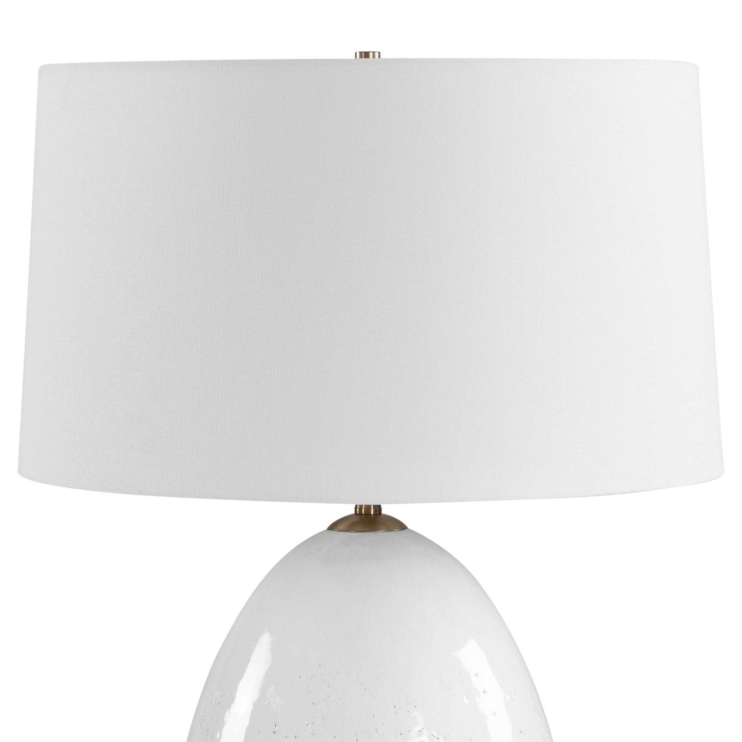 Avery - Glaze Table Lamp - White