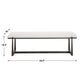 Midas - Long Bench - Black / White
