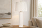 "Calming Flow" Ceramic Table Lamp (Set of 2) - Textured White