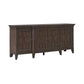 Paradise Valley - 76" TV Console - Saddle Brown