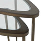 Millar - Curved Nesting Tables (Set of 2) - Bronze
